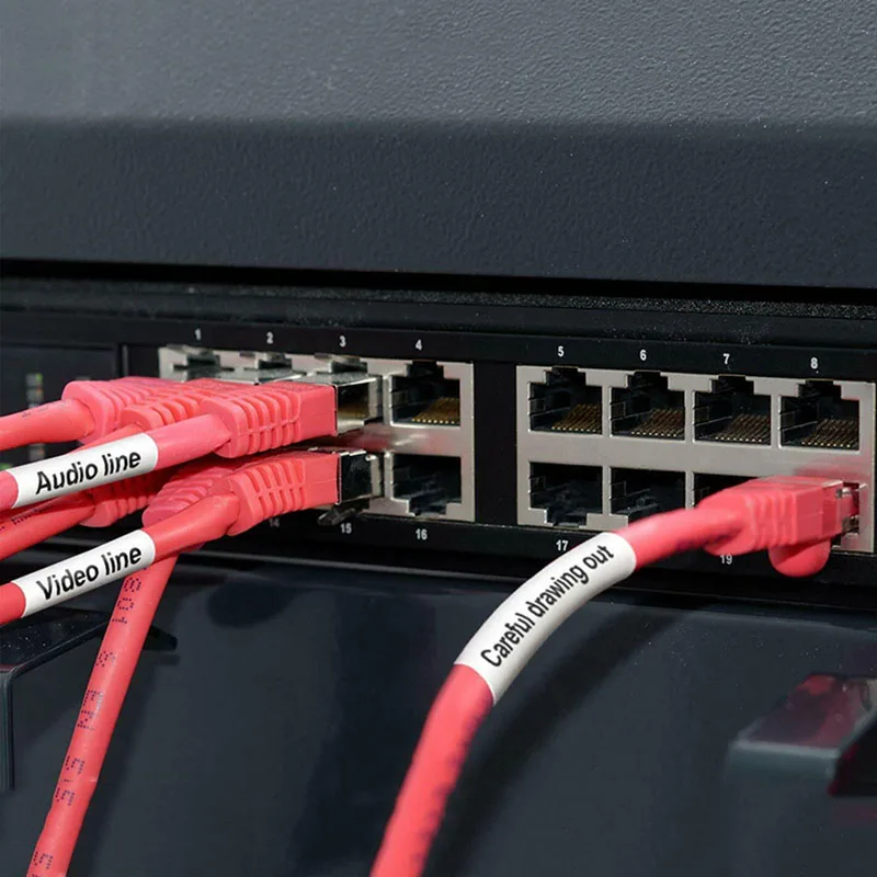 Этикетировочные машины Термоусадочные tube11.7 мм для Brother PT-E300VP PT-E550WVP нормального