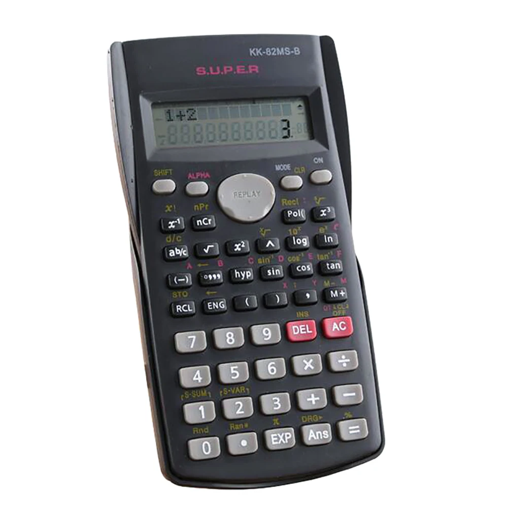 Portable Scientific Calculator Math Calculation Stationery School Office Engineering Multifunction Student | Компьютеры и офис