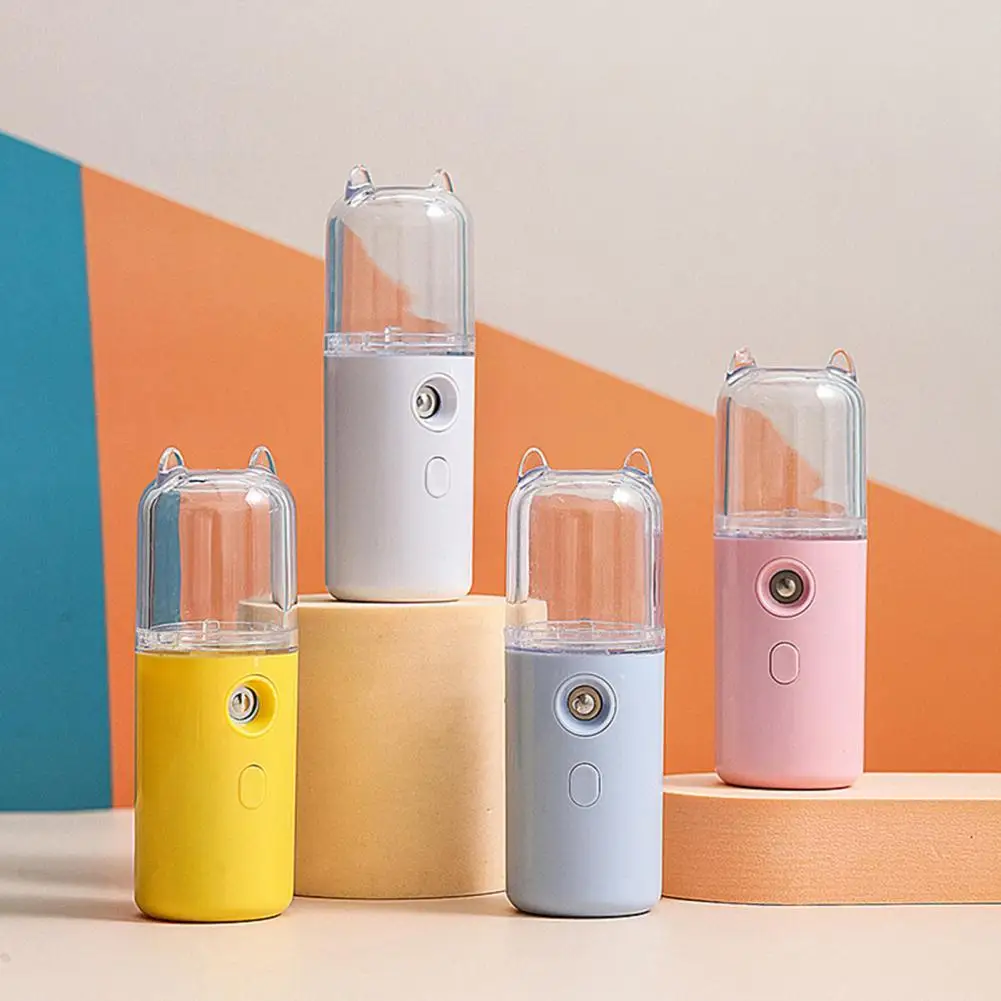 

Мини Портативный ультразвуковой увлажнитель воздуха с холодным распылением, перезаряжаемый Настольный распылитель для ароматерапии, авто...