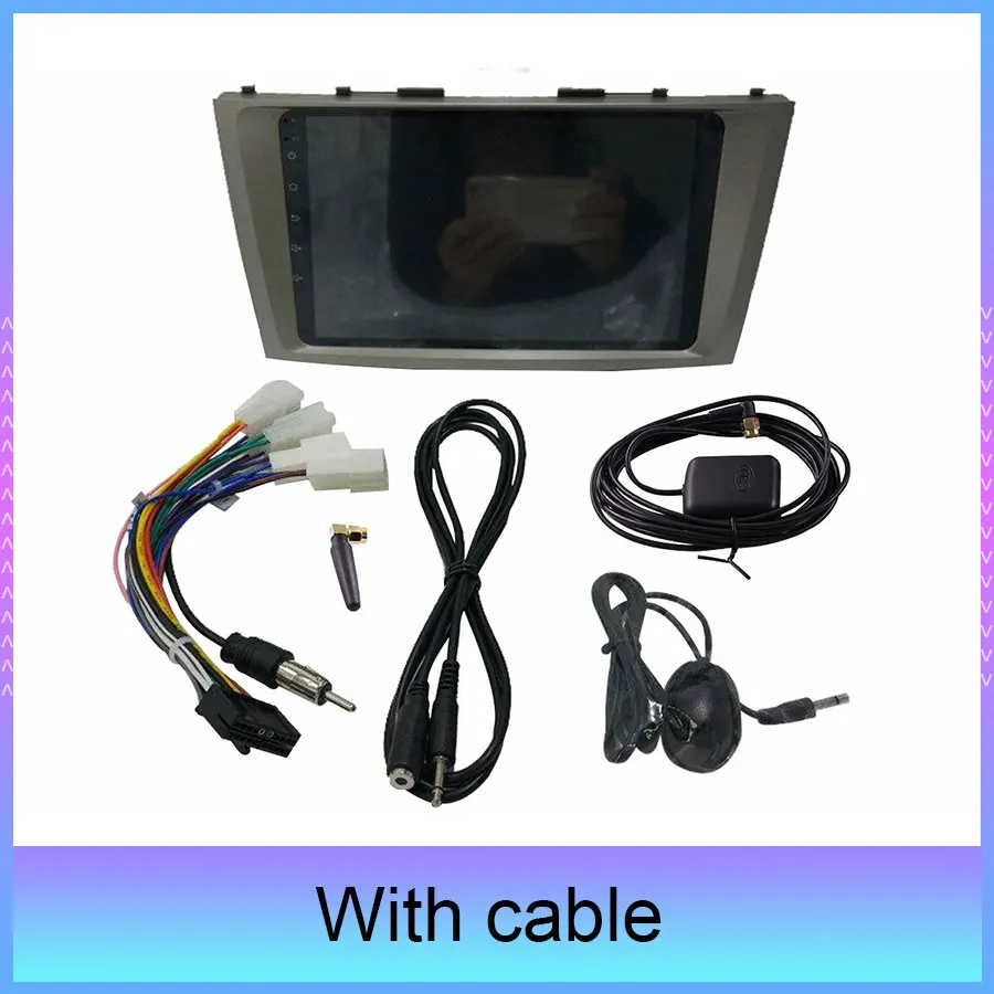 Android DVD стерео Мультимедиа 10 1 ''для Toyota Camry 2010 четырехъядерный радио GPS