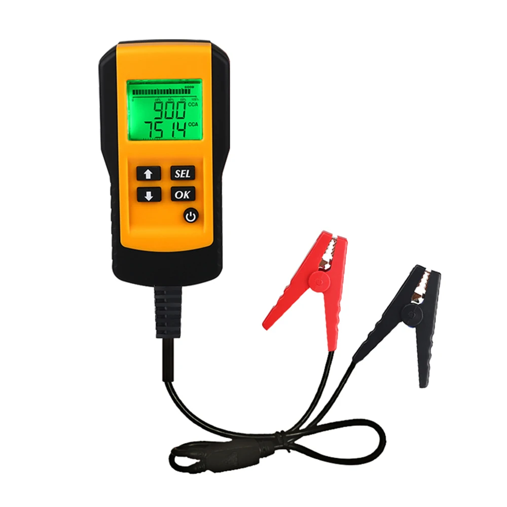 Digital 12V Car Battery Tester Vehicle LCD Test Analyzer Auto System Voltage ohm CCA Diagnostic Tools | Инструменты
