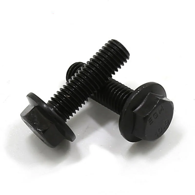2PCS Hex Bolts Flange head Screw Hexagonal With Pad Screws 25-100mm Length M12 | Обустройство дома