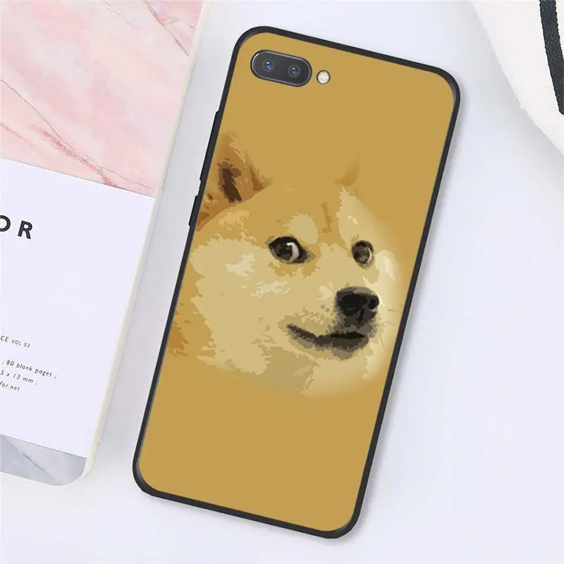 Yinuoda Doge Meme Kabosu Cute funny Phone Case for Huawei Honor 8A 8X 9 10 20 Lite 7A 5A 7C 10i 9X Pro 8C Play | Мобильные телефоны