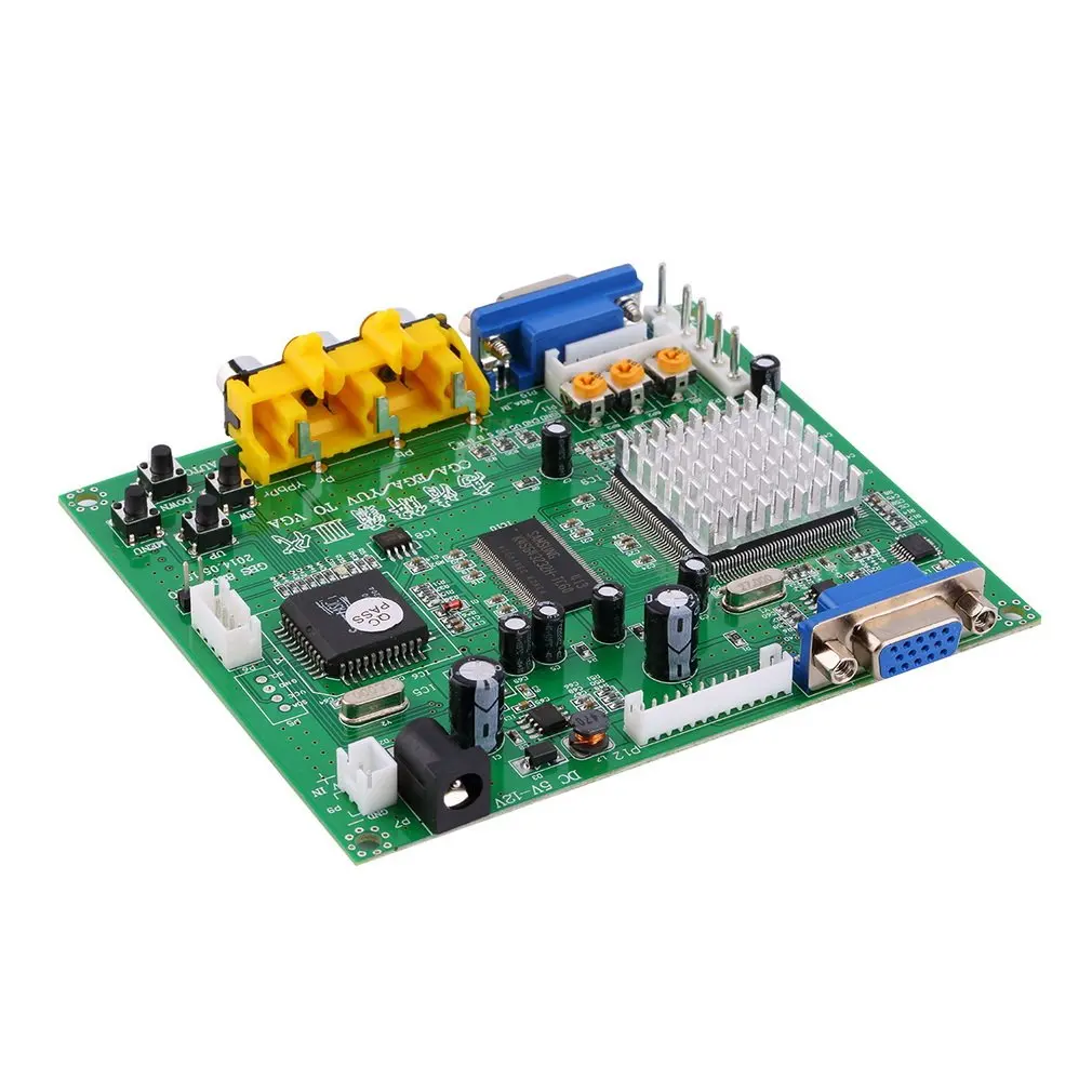 1 шт. новая аркадная игра RGB/CGA/EGA/YUV К VGA HD видео конвертер доска HD9800/GBS8200 Лидер