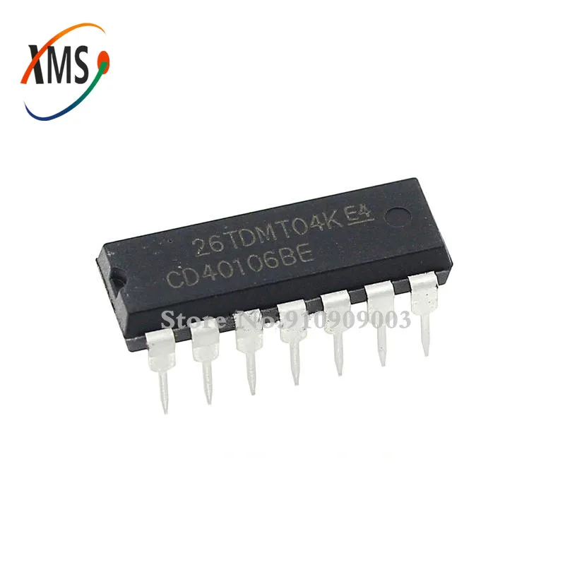 10 шт. CD40106BE DIP14 CD40106 DIP 40106BE DIP-14 Новый и оригинальный IC