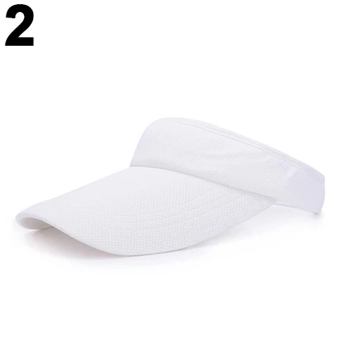 Женская Регулируемая шляпа от солнца для улицы простая Спортивная сетчатая с