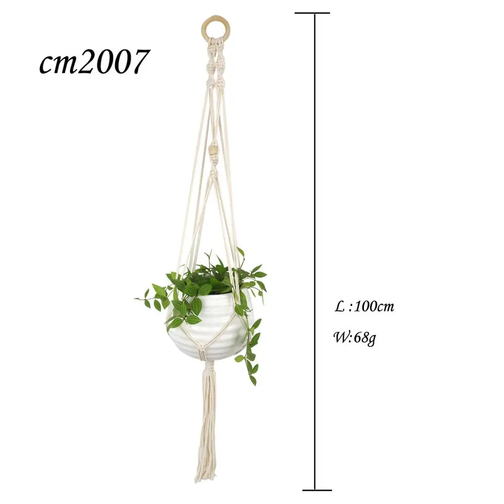 3 шт. модная винтажная искусственная внутренняя и наружная подвесная корзина