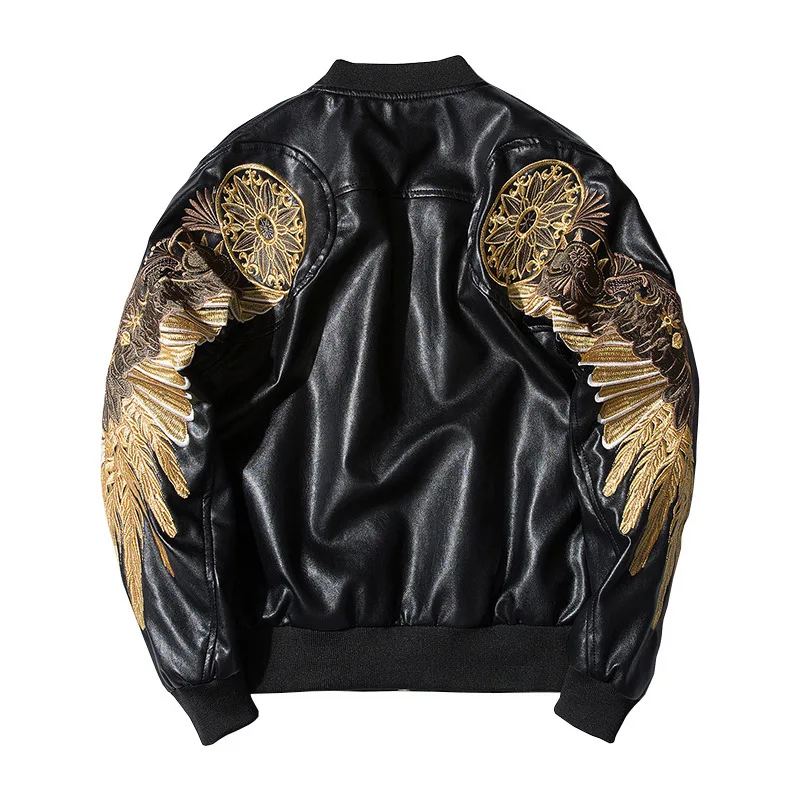 Коллекция 2019 года весенне осеннее пальто из искусственной кожи короткая Детская