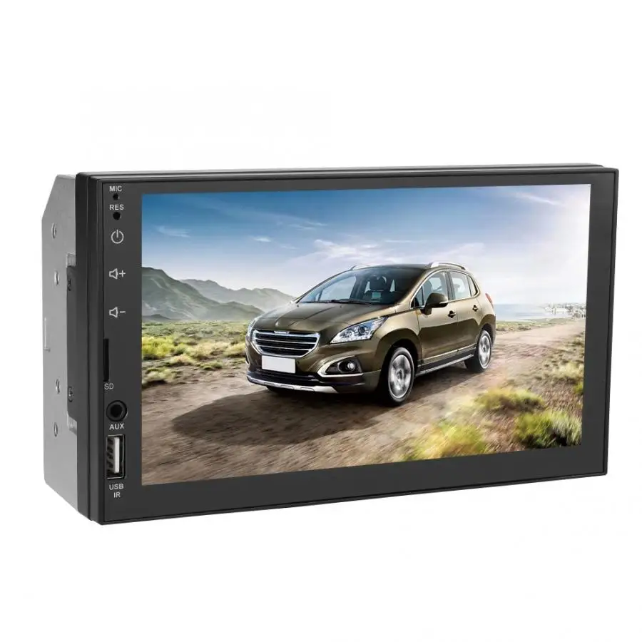 Музыкальный плеер 7 &quotдвойной 2 Din автомобильный стерео MP5 USB/TF/AUX/FM Bluetooth 4 0