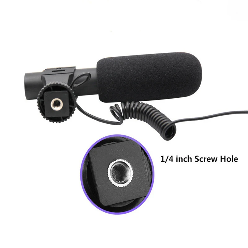 MAMEN 3 5 мм аудио разъем профессиональная камера Запись микрофон для камеры DSLR