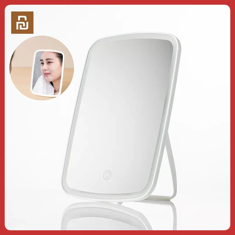 

Хит продаж, оригинальное умное портативное зеркало для макияжа Xiaomi Jordan Judy со светодиодной подсветкой, портативное складное освещение, наст...