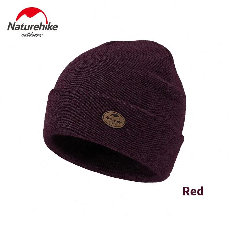 Red Naturehike 20%, флисовая шапка, уличная, теплая, для альпинизма, пешего туризма, шапки для мужчин и женщин, для путешествий, двухслойная, шерстяная, теплая, ветрозащитная, зимняя шапка - Цвет: Red