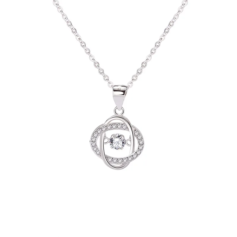 

D-XL202008002 S925 Sterling Silver Fashionable and Smart Design Hot Sale Women's Necklace 2020