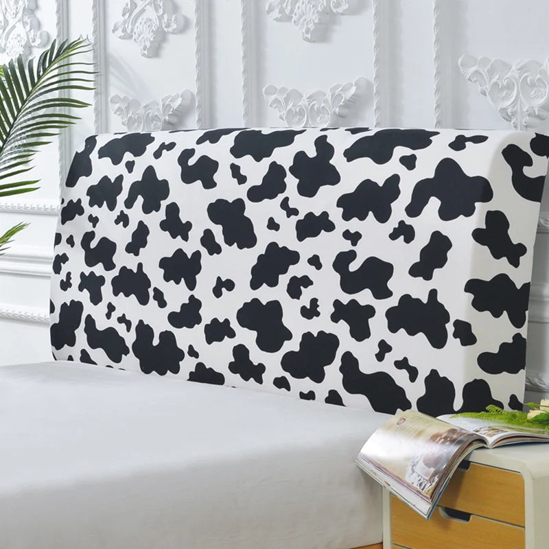 Эластичный полноразмерный чехол на кровать из спандекса полностью закрытый