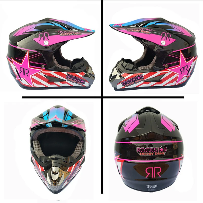 Полнолицевой мотоциклетный шлем Casco Moto внедорожный ATV Байк горные MTB DH Capacete Мото