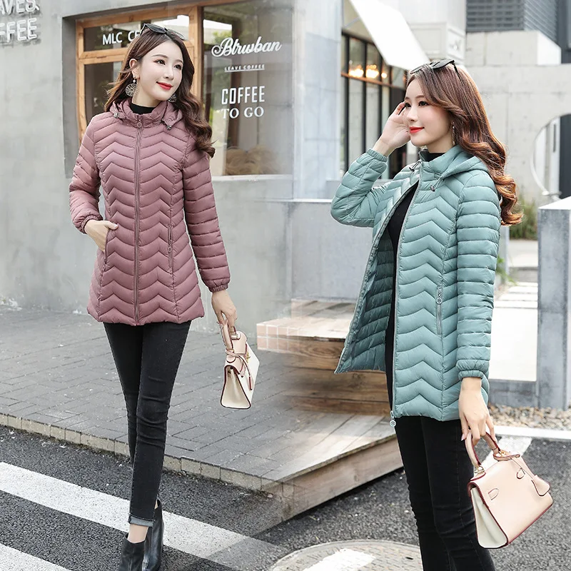 Зимняя женская теплая Базовая куртка женские облегающие брендовые хлопковые