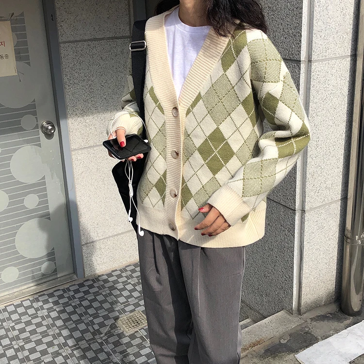 Осень 2020 зимняя одежда для женщин harajuku корейский стиль свитера модные Ретро