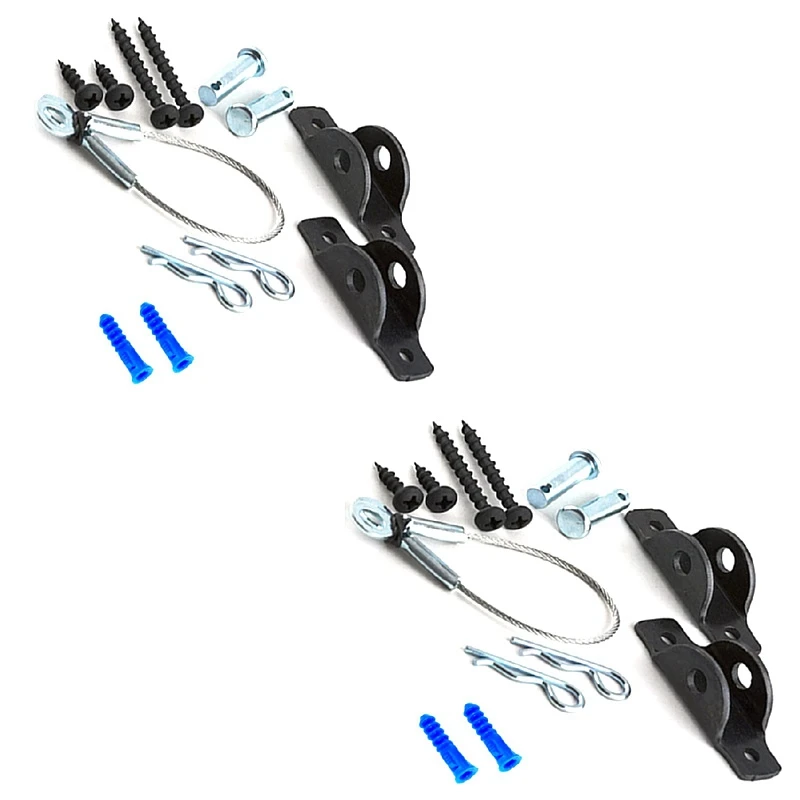 

Furniture Anti-Falling Device Cabinet and Bookshelf Anti-Falling Belt Cabinet Anti-Falling Buckle Fixing, 2 Set