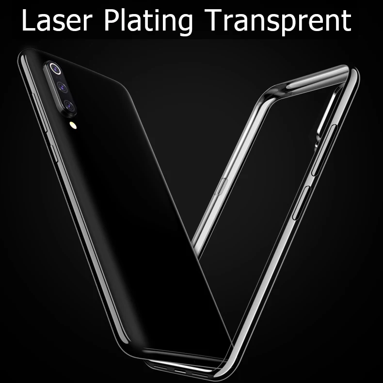 Plating Case for Samsung Galaxy A10 A10S A20 A20S A30 A30S A40 s A50 A50S A70 Luxury Soft Silicone Transparent Phone | Мобильные