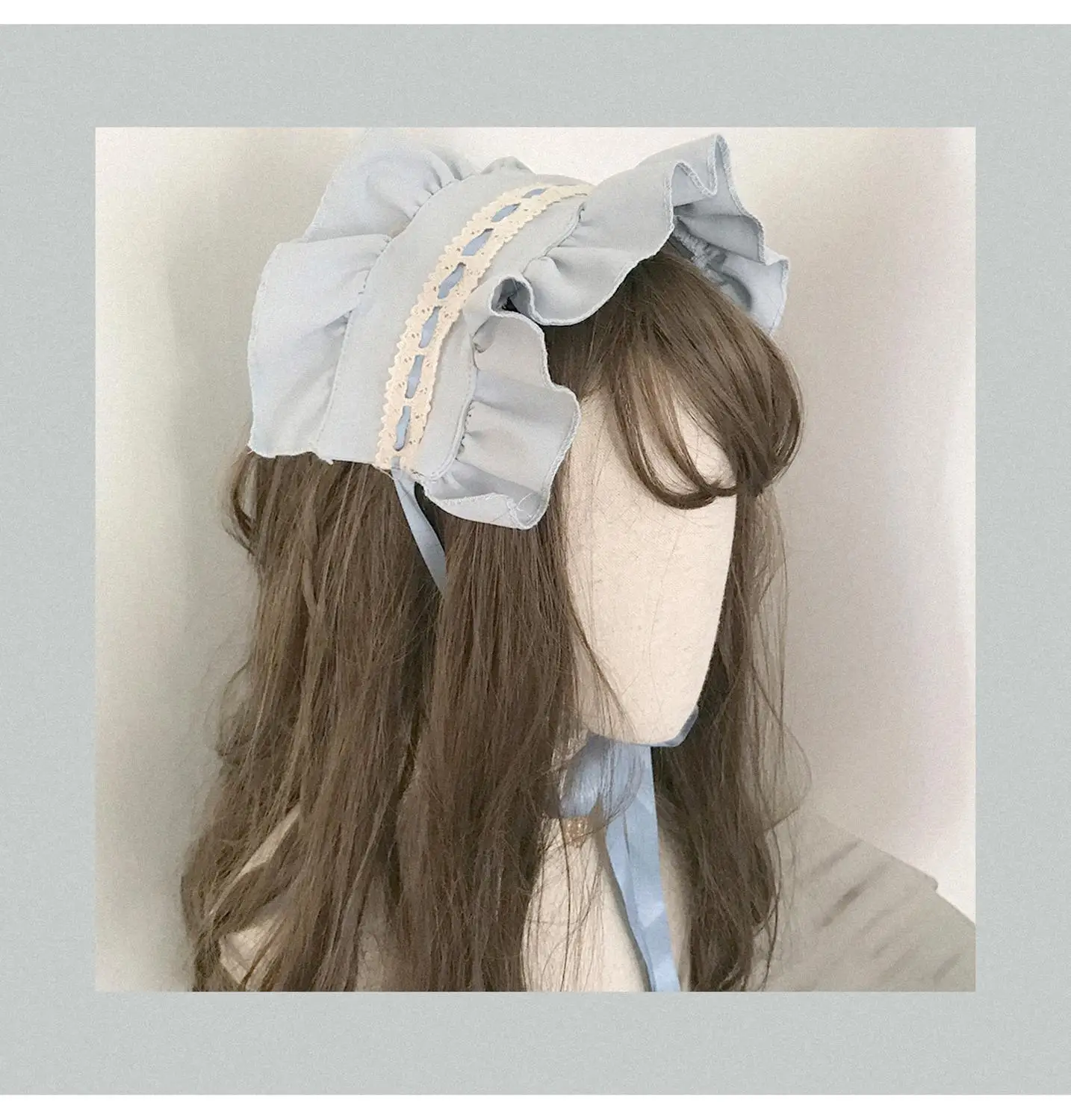

Japanese princess sweet lolita headwear palace lace hair band /hair clip kawaii girl gothic lolita KC hair accessories loli cos