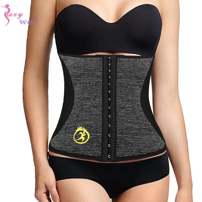 Неопреновый тренажер для талии SEXYWG женщин пояс похудения потери веса