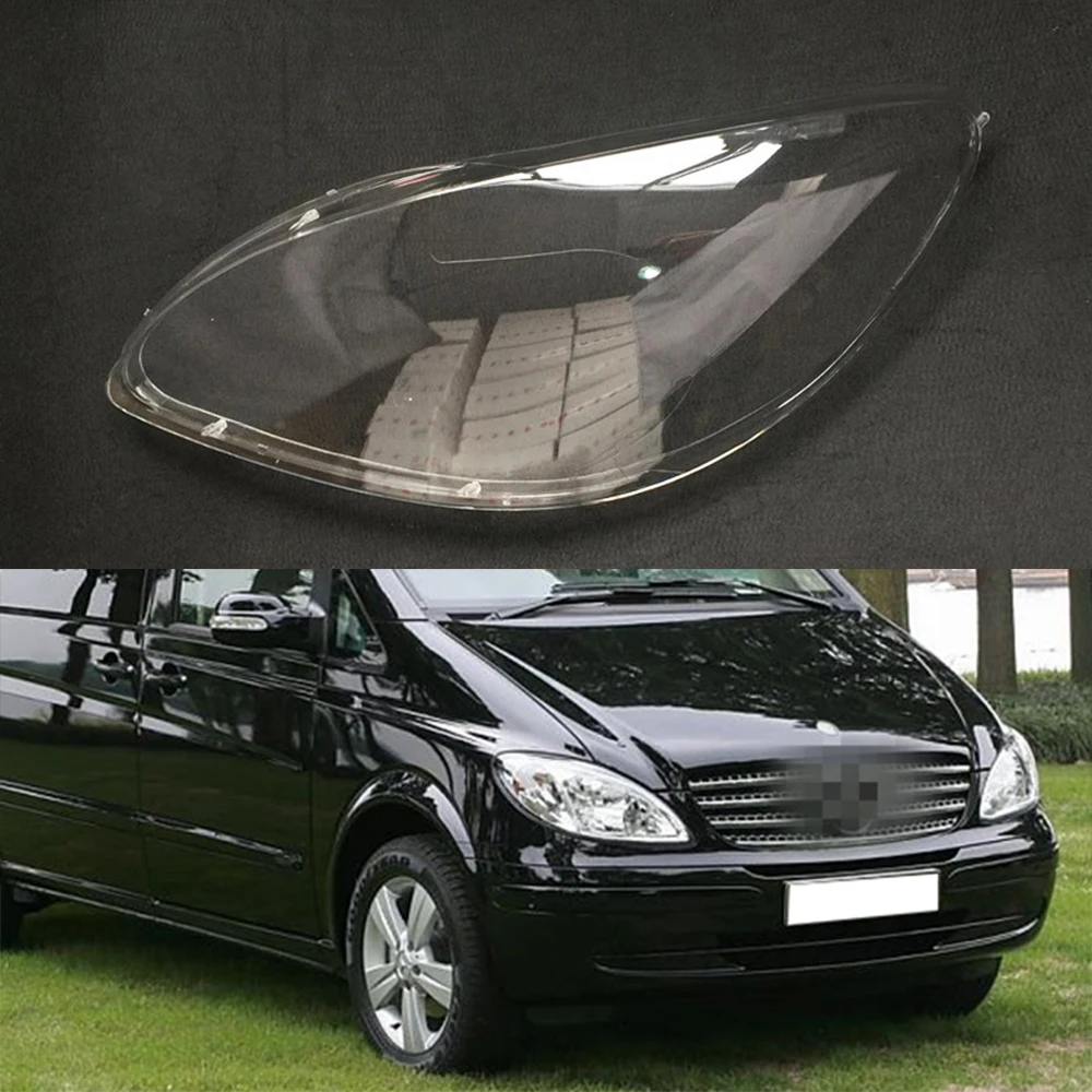 Для Mercedes-Benz Vito W639 2006 2007 2008 2009 автомобильные фары прозрачные линзы Авто оболочка Крышка