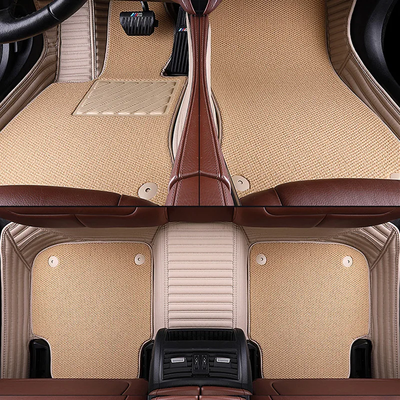 Автомобильные коврики для Volkswagen Polo Touran Lavida Beetle VW CC Eos Golf Jetta Passat TiguanTouareg sharan Multivan