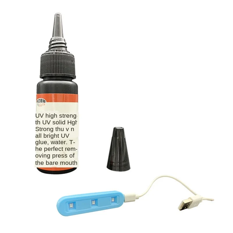 Видимый Новый УФ-жидкий светильник клей-ручка супермощный жидкий сварочный