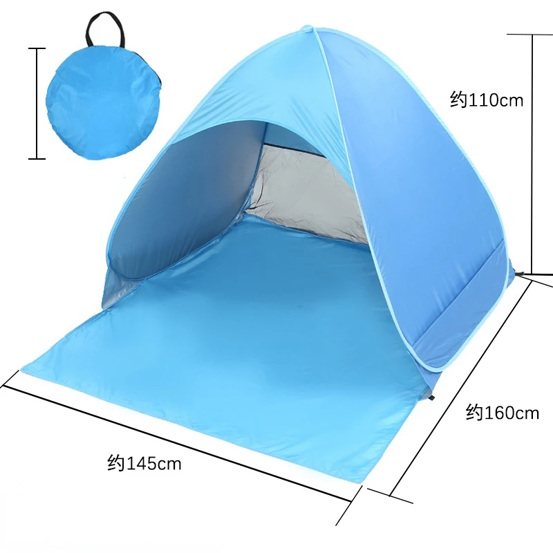

Автоматическая походная палатка, портативный тент для мгновенного всплывания, для путешествий, пляжа, укрытие от УФ излучения, рыбалки, пох...