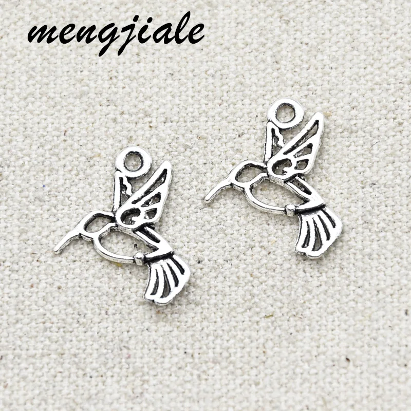 30 шт. Оптовая продажа Детское нижнее белье античное серебро летящей Птицы