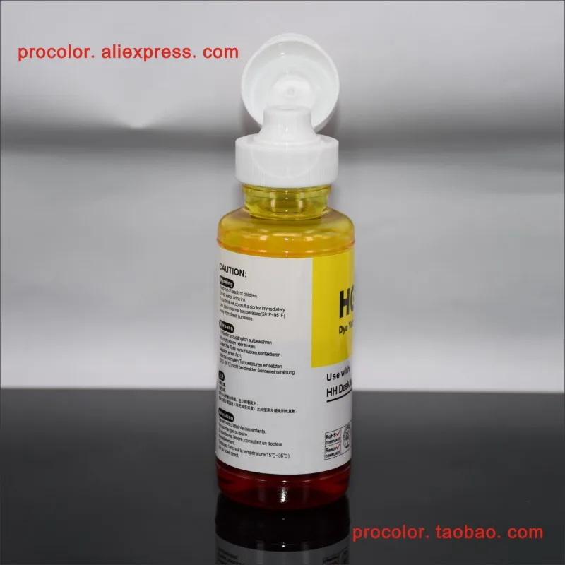 Чернила на основе красителя для СНПЧ пополнения чернил комплект hp 52 GT 51 53) GT-51 GT52