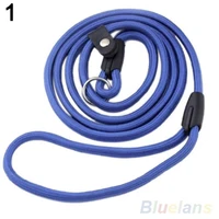 50 hot sales pet dog nylon rope training leash slip lead strap adjustable traction collar