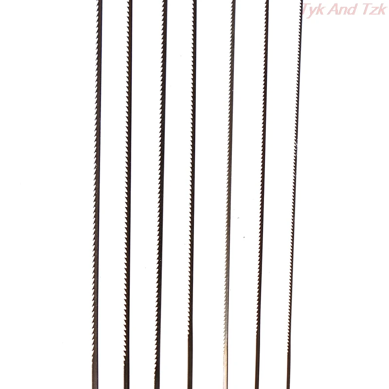 

12pcs Mini Diamond Wire Saw Blade Cutter Jewelry Metal Cutting Jig Blades Woodworking Hand Craft Tools Scroll Spiral Teeth 130mm