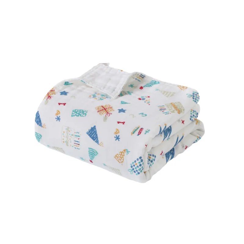 

Baby Blanket Six-Layer Cotton Gauze Bath Towel 100*100cm