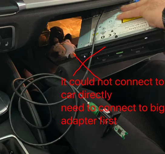 Оригинальный для Audi A3 S3 RS3 модифицированный интерфейс Carplay USB маленькая вилка