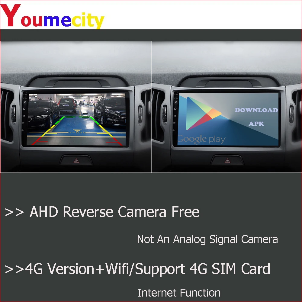 Автомобильный мультимедийный плеер 2 Din Android 10 0 Dvd Gps Авторадио навигация Wi Fi Bluetooth