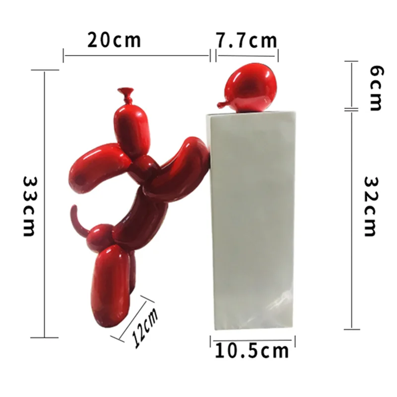 

Bao Guang Ta American Art Resin Crafts Mini Poop Dog Statue Art Dog Christmas Gift Home Decoration Sculpture A2490