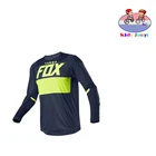 Детская велосипедная майка на выносливость для мальчиков с длинным рукавом летняя велосипедная Одежда MTB http fox 2021 детское Велосипедное детское гоночное платье