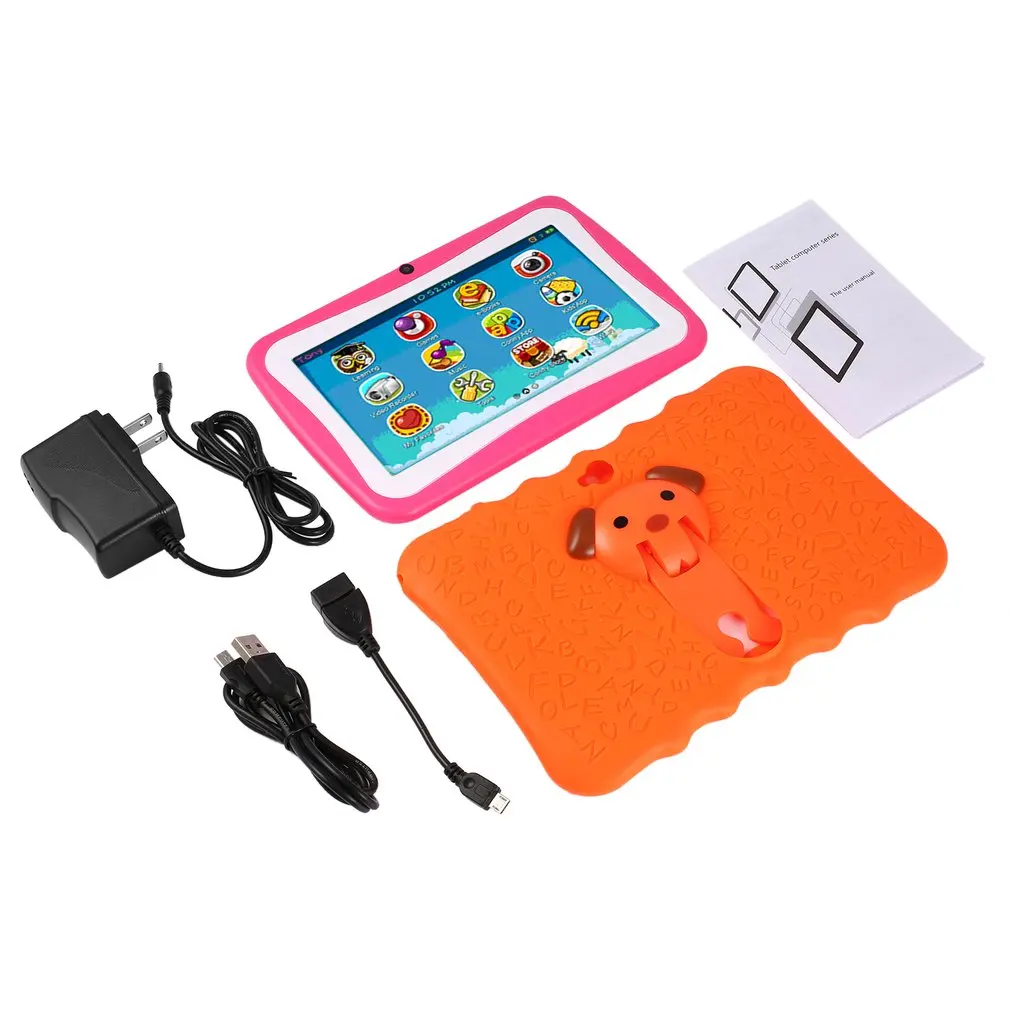 Ainol 2018 7 дюймовый Android 4 четырехъядерный Детский планшетный ПК 512 МБ + 8 Гб