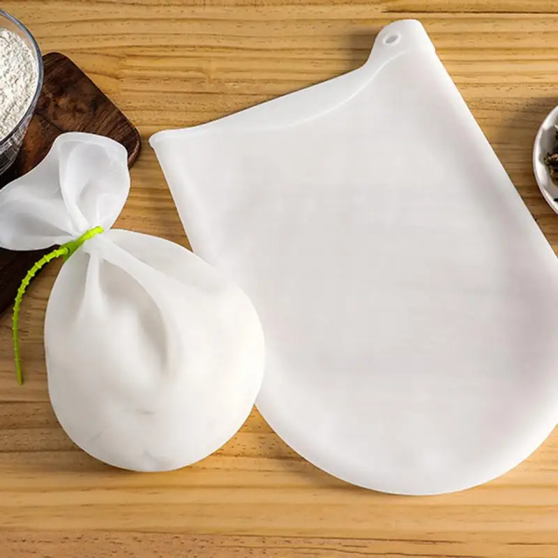 Reusable Cooking Pastry Tools Flour Kneading Bags Bakeware Kitchen Silicone Dough Mixing Bag Cocina Home | Дом и сад