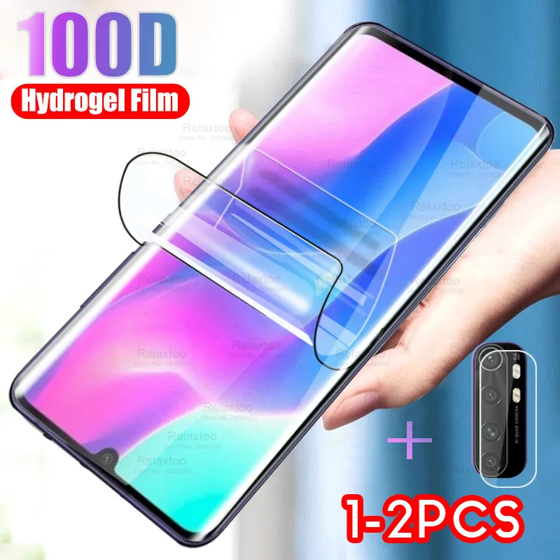 

Гидрогелевая пленка 100D для Xiaomi Note Mi 10 Lite 9T pro Mi 9 lite, стекло для камеры Note10, легкая передняя защита экрана xaomi note10lite