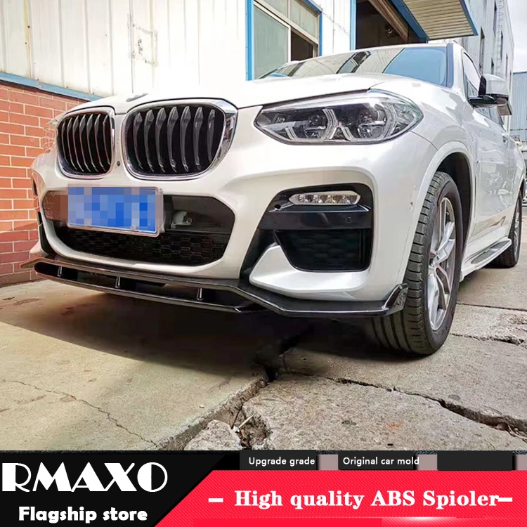 Комплект спойлера ДЛЯ BMW X3 2019 2020 для G01 Передняя Задняя губа из АБС пластика задний
