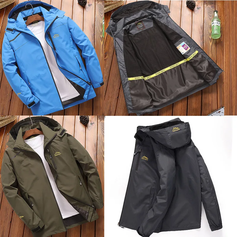 Качественная мужская зимняя ветровка куртка туристическая верхняя одежда