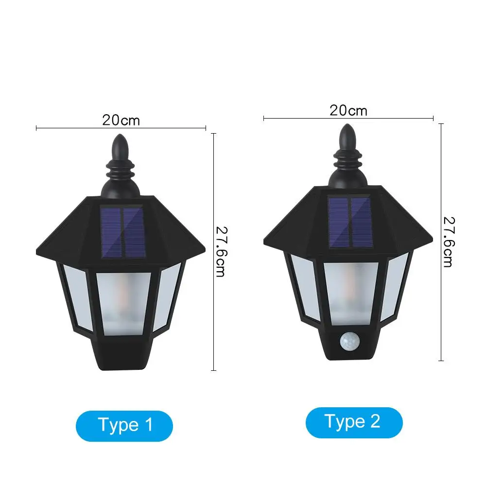 

13 LEDs Solar Energy Wall Light Outdoor Lamp Seneitive Light Control Water Resiatance 500mAh Rechargeable Batterys Home Yard
