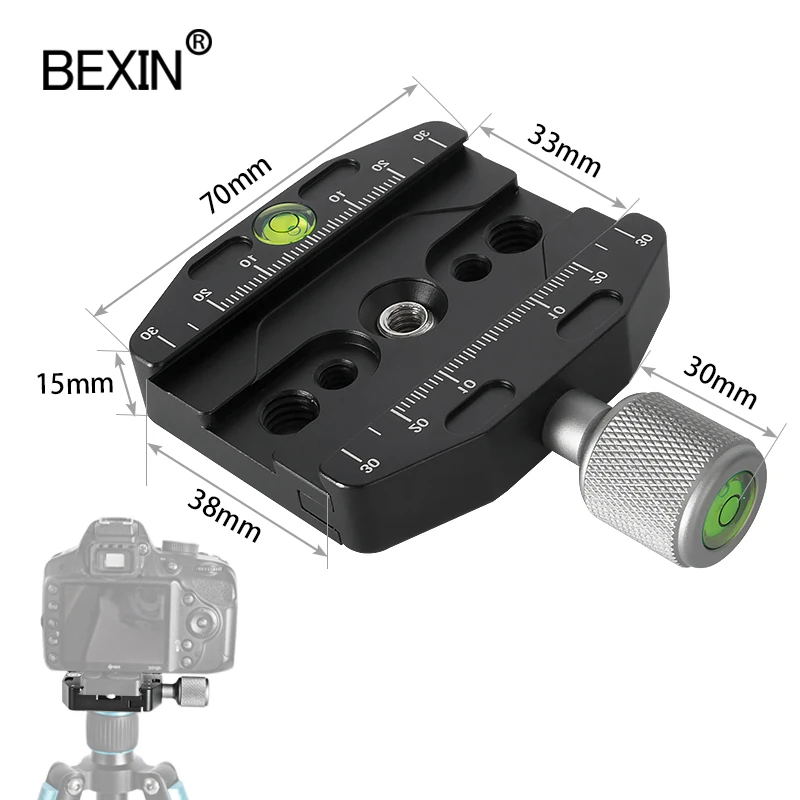 Зажим для камеры QR70N быстросъемный зажим адаптер крепления штатива