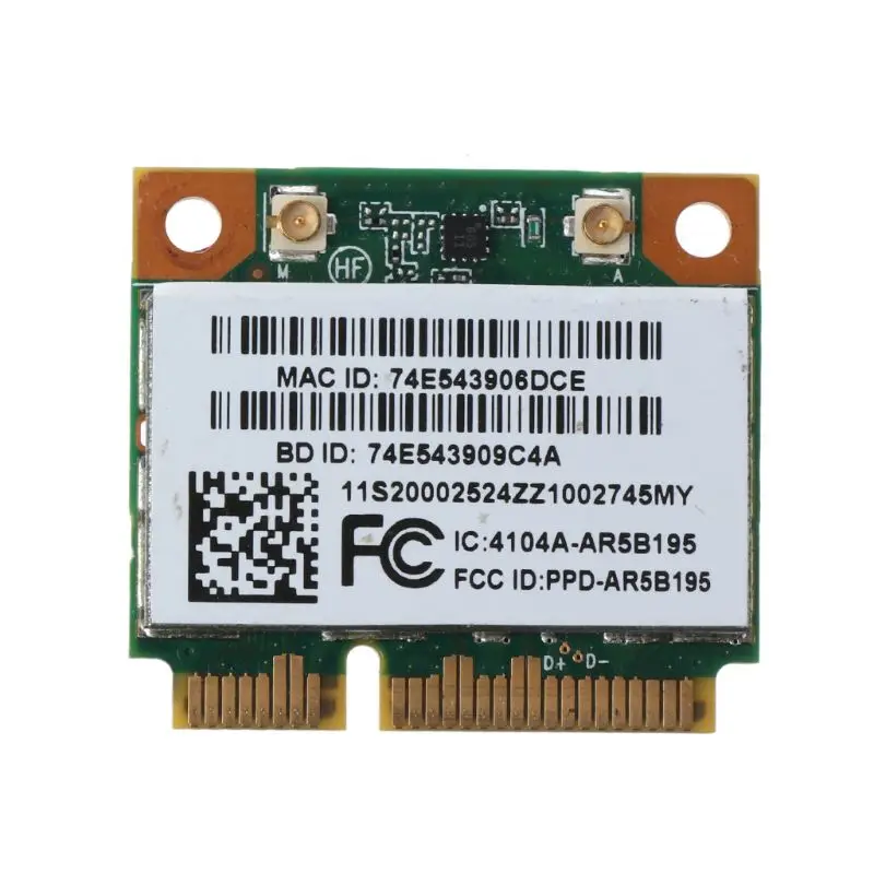 H58A Беспроводной Wi Fi сеть карты bluetooth адаптер для Le Ново Y470 Y570 Y480 Y580 G480 G580 G585 Z380 Z480