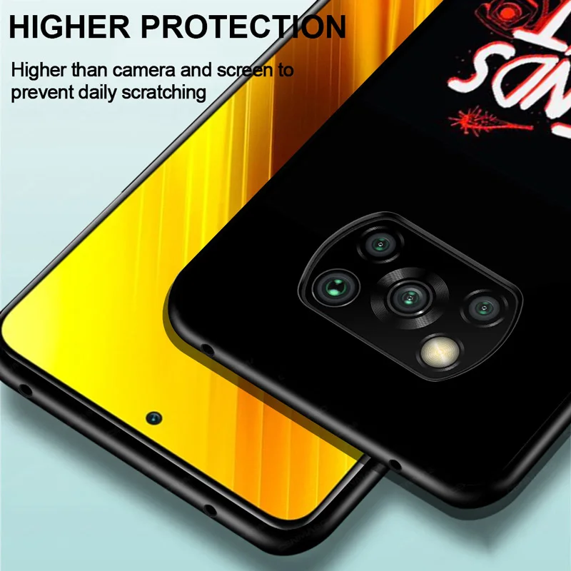 

Cool Stranger Things For Xiaomi Poco C3 M3 M2 X3 NFC X2 F2 Pro F1 Mi Play Mix 3 A2 Lite A1 6 5 Phone Case