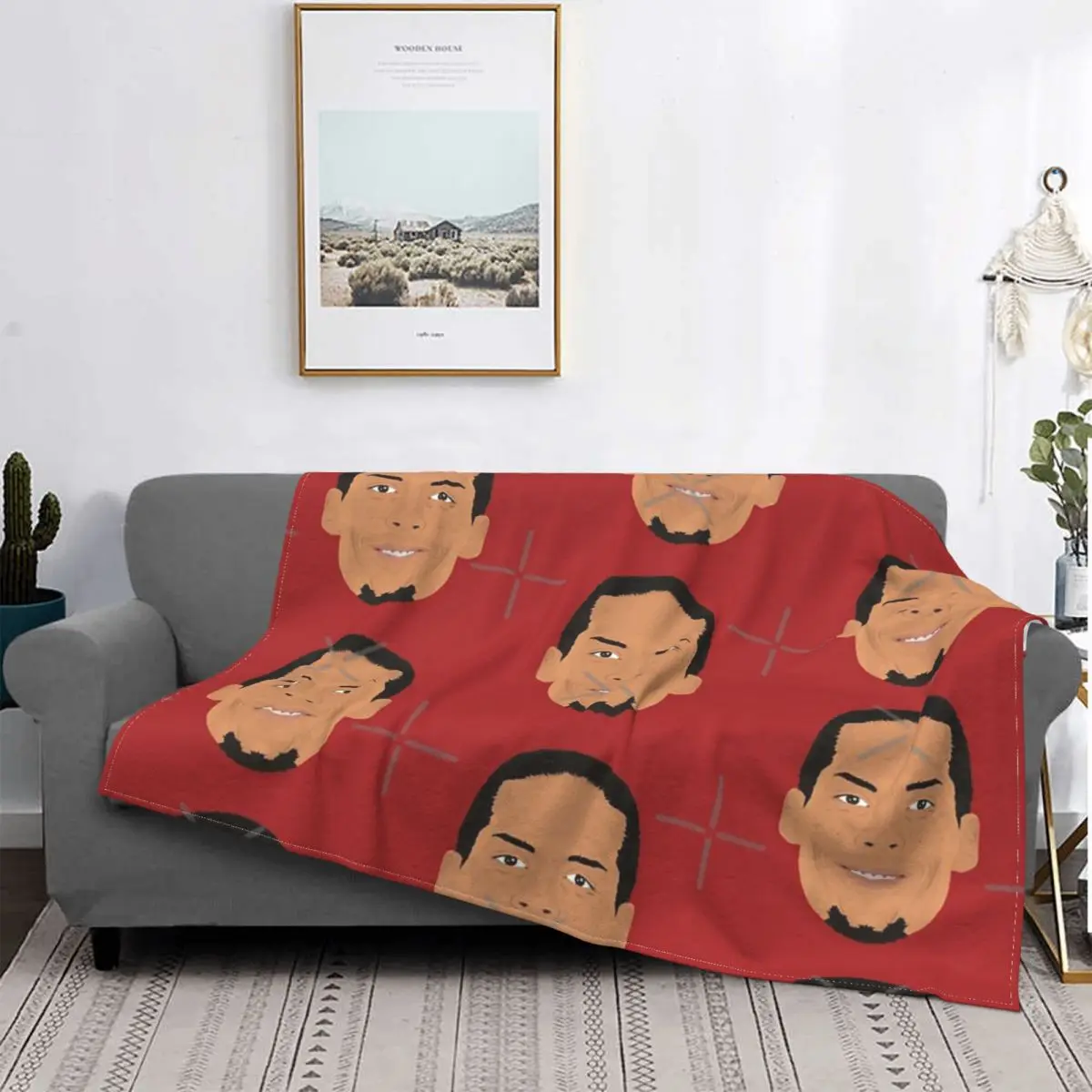 

Virgilvan Dijk-colcha a quadros para cama, manta de pкоторый, colcha para cama