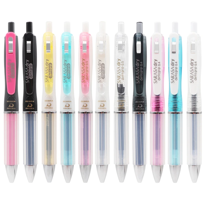 Японские гелевые ручки в ассортименте набор ручек Pilot Zebra UNI TOMBOW 0 5 мм 38 SARASA JJZ49