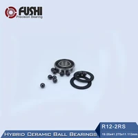 r12 hybrid ceramic bearing 19 0541 27511 113 mm 1pc industry motor spindle r12hc hybrids si3n4 ball bearings 3nc r12rs